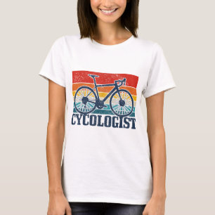 Cycologist Vintage Cycling Bike Racing Funny Cycli T-Shirt