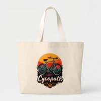 Cycopath: Energetic Bike and sunset Graphic