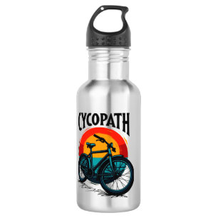 Cycopath: Energetic Bike with sunset Graphic Tee 532 Ml Water Bottle