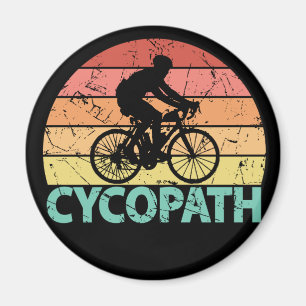 Cycopath Funny Cycling Cyclist Magnet