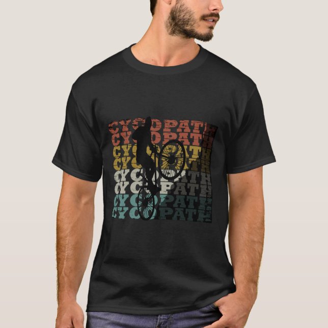 Cycopath funny cycling T-Shirt (Front)