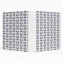 Cycopath Halloween Ghost on Purple Bicycle