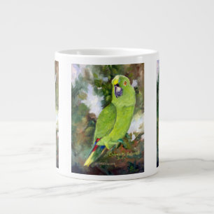 Cydney Yellow Naped Parrot Large Coffee Mug