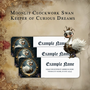 Cygne mécanique éclairé par la lune – Gardien de r