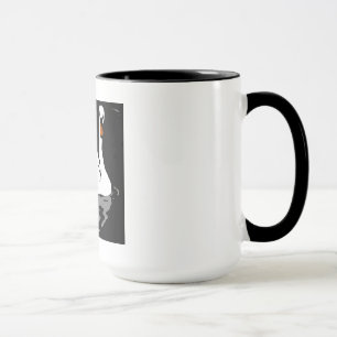 Cygnes De Bois Victoriens Sur Mug