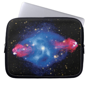 Cygnus A Galaxy X-Ray Montage Outer Space Photo Laptop Sleeve