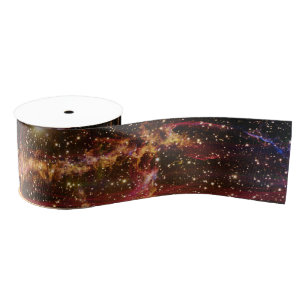 Cygnus Loop Nebula Grosgrain Ribbon