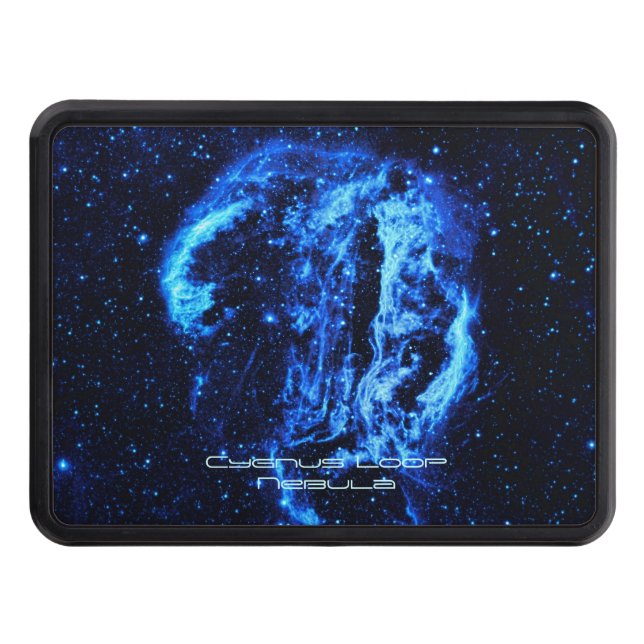 Cygnus Loop Nebula outer space picture Trailer Hitch Cover (Front)