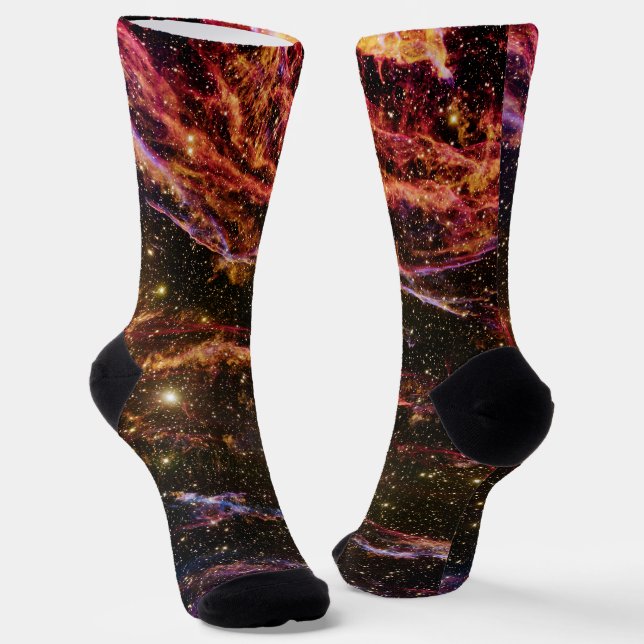 Cygnus Loop Nebula Socks (Angled)