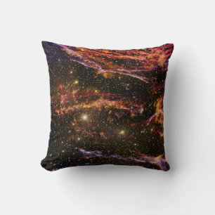 Cygnus Loop Nebula Throw Pillow