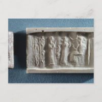 Cylinder seal depicting an evocation to the