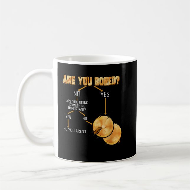 Cymbals Are You Bored Drummer Marching Band Cymbal Coffee Mug (Left)