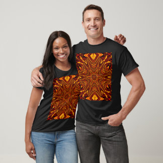Cymbidium Orchid Bohemian Floral Graphic T-Shirt