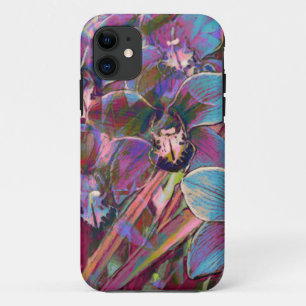 Cymbidium Orchid Carnival iPhone 11 Case