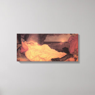 Cymon and Iphigenia ~ Lord Frederick Leighton Canvas Print