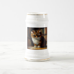 Cymric Cat Beer Stein