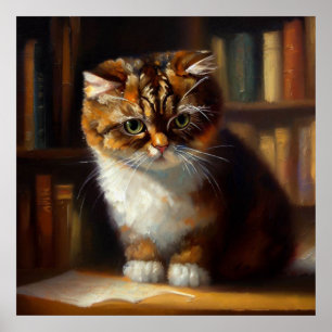 Cymric Cat  Poster
