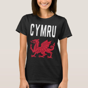 Cymru Cymraeg Wales Roots Rugby Proud To Be Welsh  T-Shirt