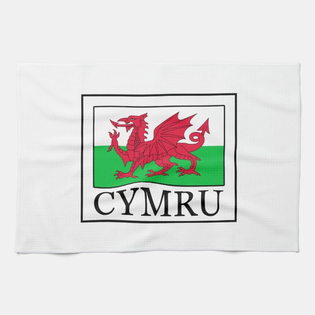 Cymru Kitchen Towel (Horizontal)