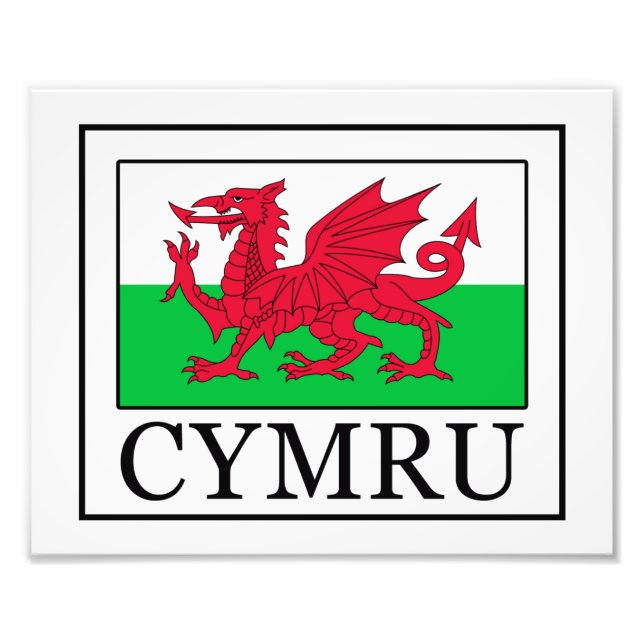 Cymru Photo Print (Front)
