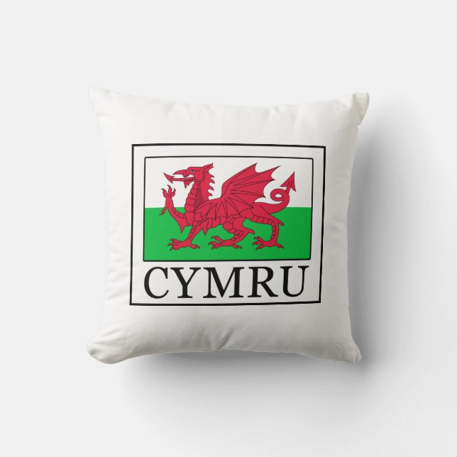 Cymru pillow (Front)