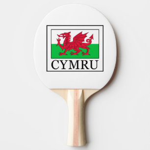 Cymru Ping Pong Paddle