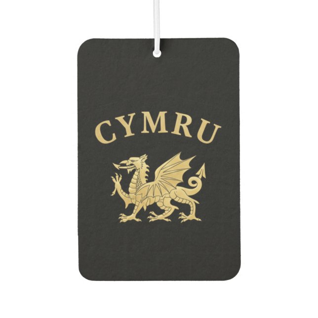 Cymru Shield Air Freshener (Front)