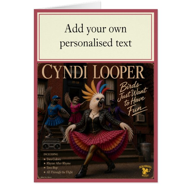Cyndi Looper Album: a Parody (Front)