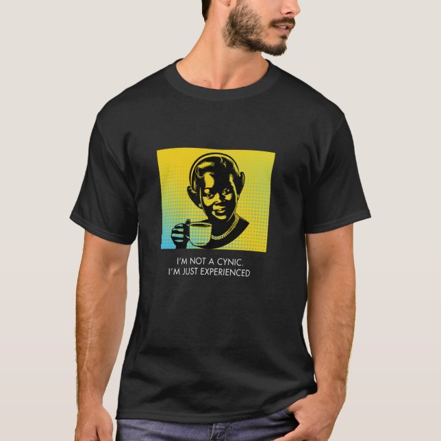 Cynical Humour Professional Cynic Sarcasm Comic St T-Shirt (Front)