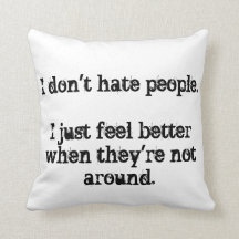 Cynical pillow