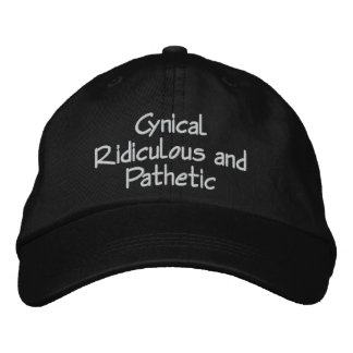 Cynical Ridiculous and Pathetic Cap by CRaP USA
