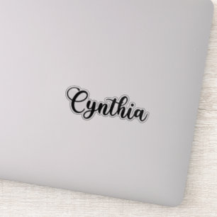 Cynthia Name - Handwritten Calligraphy