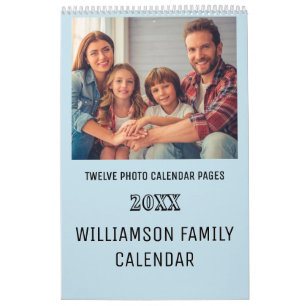 CYO Small 2027 Photo Family Friends Travel Calendar