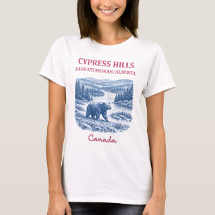 Cypress Hills Park Canada Cute Pastel T-Shirt