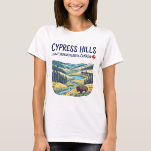 Cypress Hills Park Saskatchewan Alberta Cute  T-Shirt