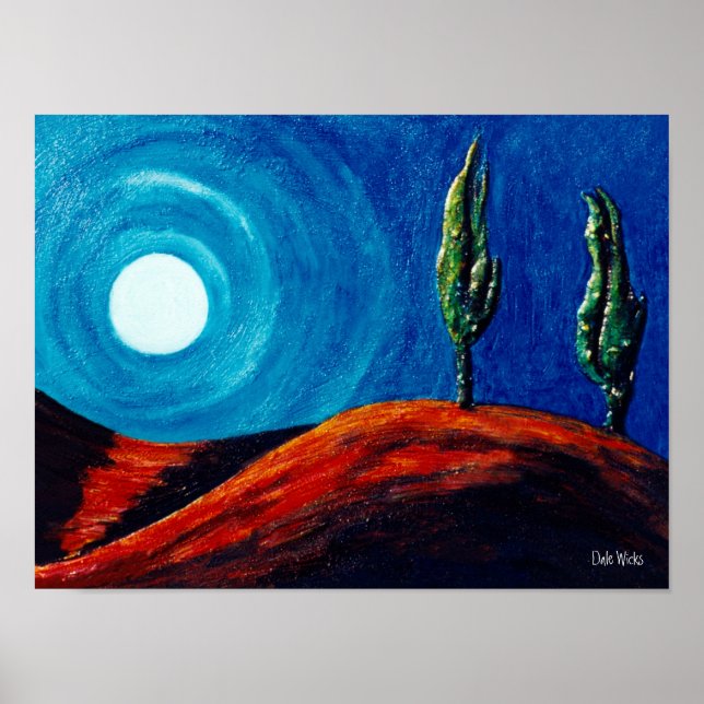 Cypress Moon Poster (Front)