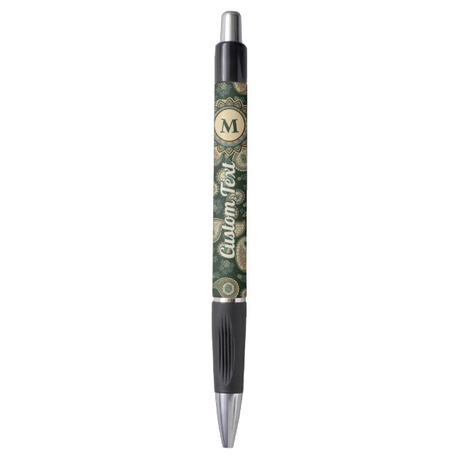 Cypress Paisley Pattern Pen (Front Vertical)