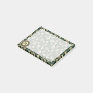 Cypress Paisley Pattern Post-it Notes