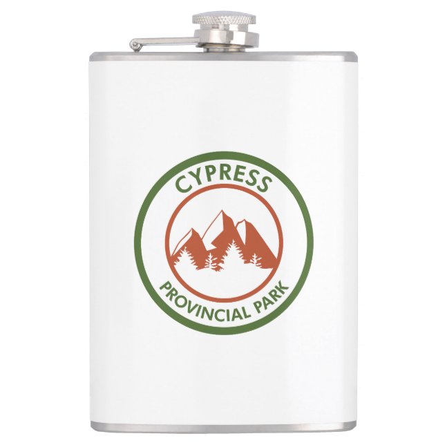 Cypress Provincial Park Hip Flask (Front)