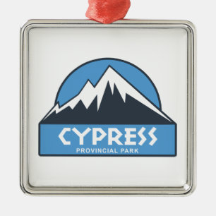 Cypress Provincial Park Metal Ornament