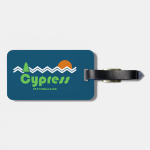 Cypress Provincial Park Retro Luggage Tag