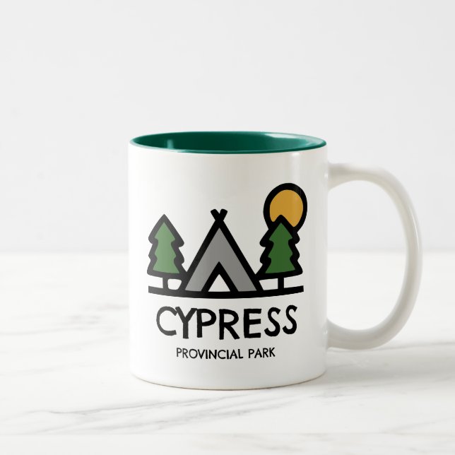 Cypress Provincial Park Two-Tone Coffee Mug (Right)