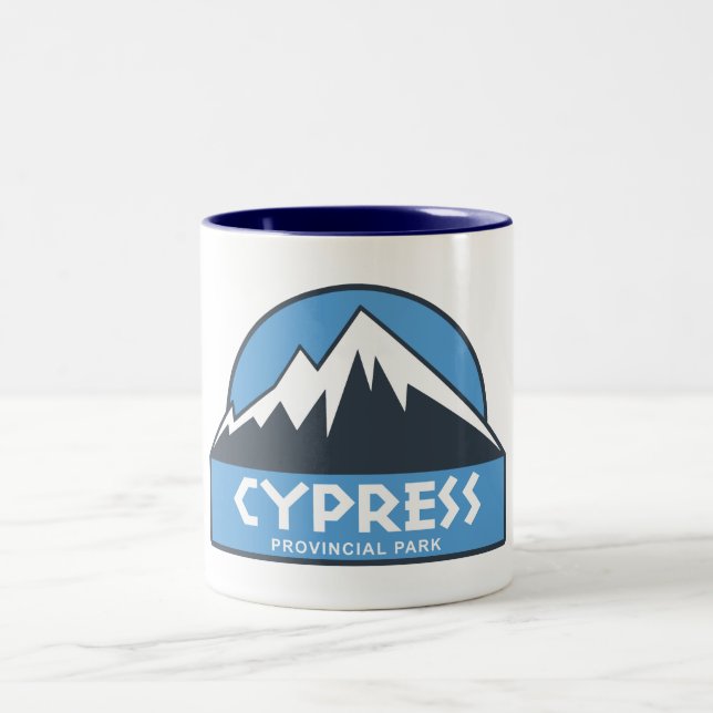 Cypress Provincial Park Two-Tone Coffee Mug (Center)