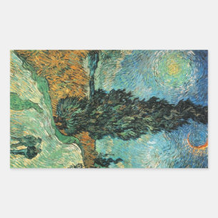 Cypress Star Van Gogh Sticker