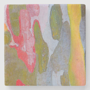 Cypress tree bark patterns, Italy Stone Coaster