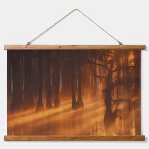 Cypress Trees   George Smith State Park Hanging Tapestry