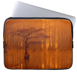 Cypress Trees George Smith State Park Laptop Sleeve