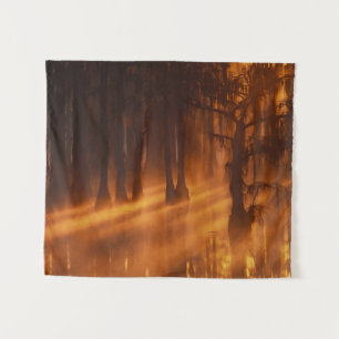 Cypress Trees   George Smith State Park Tapestry