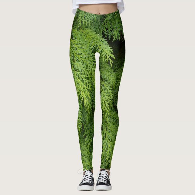 Cypress trees leggings (Front)
