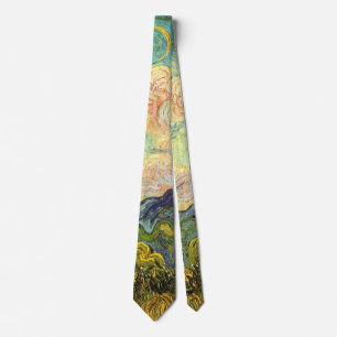 Cypresses by Vincent van Gogh Tie